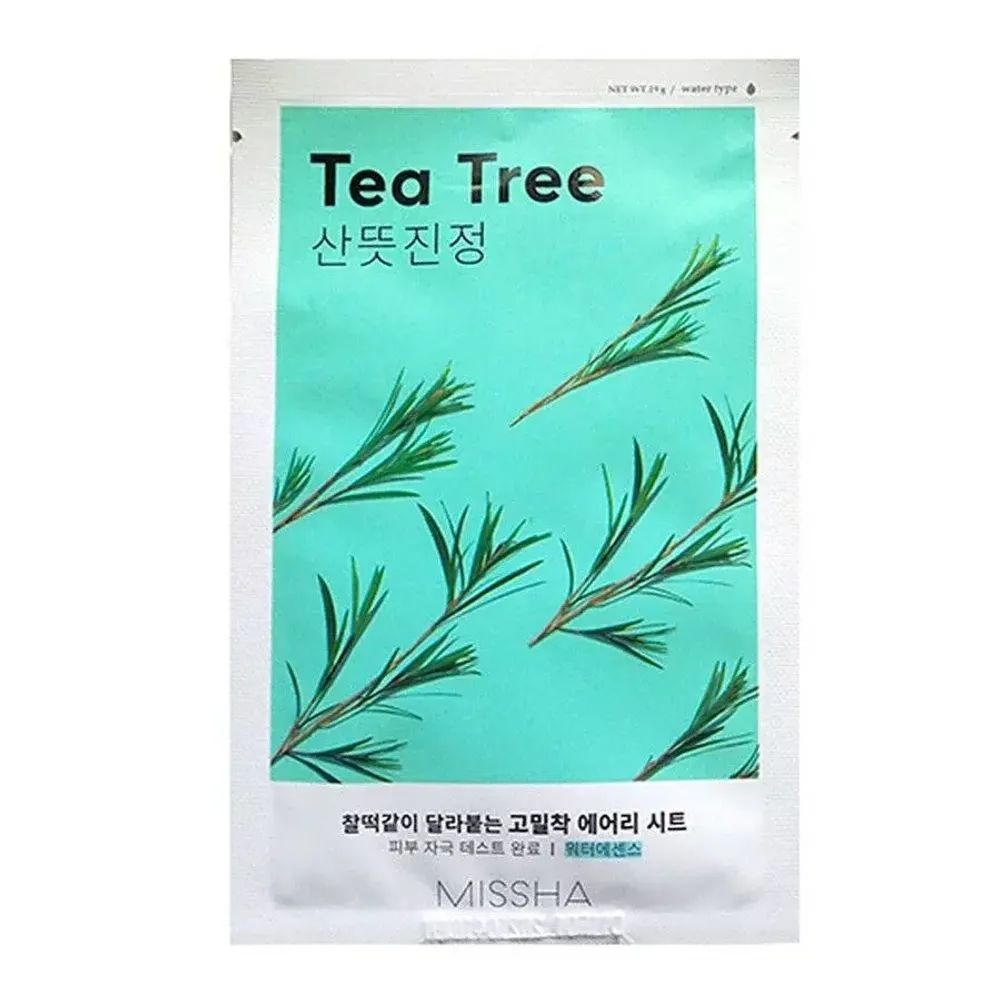 Тканевая маска с экстрактом чайного дерева MISSHA AIry Fit Sheet Mask Tea Tree