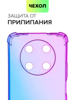 Чехол BROSCORP для Huawei Nova Y90 оптом (арт. HW-NY90-HARD-TPU-VIOLET-BLUE)