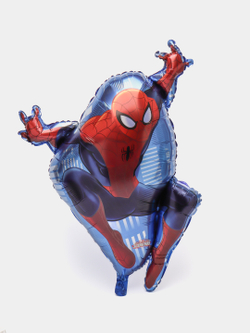 шар (29"/75 см) Фигура, Герои Марвел, Человек Паук в прыжке, 1 шт. Г159 Д178