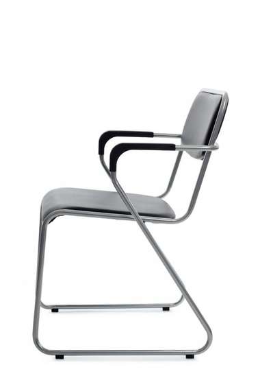 Кресло Nix Plus RCH OMKL-03 Черный/Металл окрашенный Хром