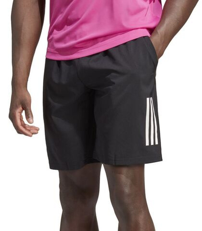 Мужские теннисные шорты Adidas Club 3-Stripes Tennis Shorts 7" - black