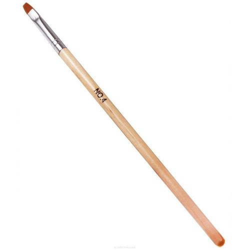 Kristaller Кисть для дизайна и наращивания ногтей гелем KR-204/ №4