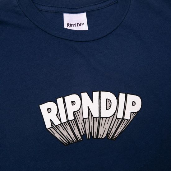 Футболка RIPNDIP Mind Blown Tee (navy)
