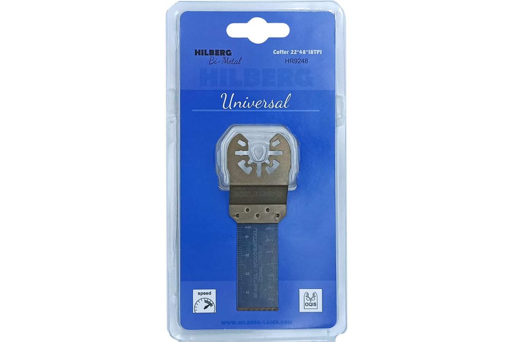 Полотно пильное погружное универсальное Hilberg Bi-M 22*48*18TPI HR9248