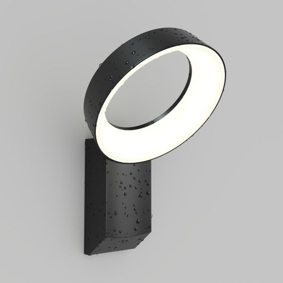 Уличный настенный светодиодный светильник Denkirs Sanvik DK9712-BK