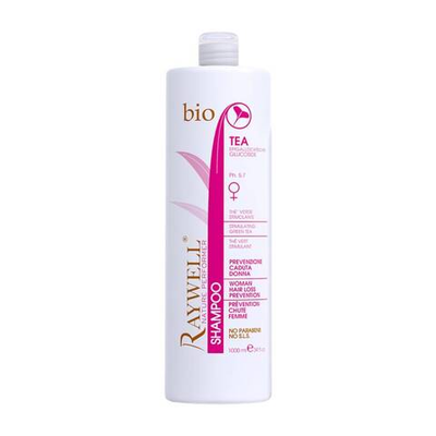 RAYWELL BIO TEA SHAMPOO - Шампунь против выпадения волос для женщин - 1000 мл.