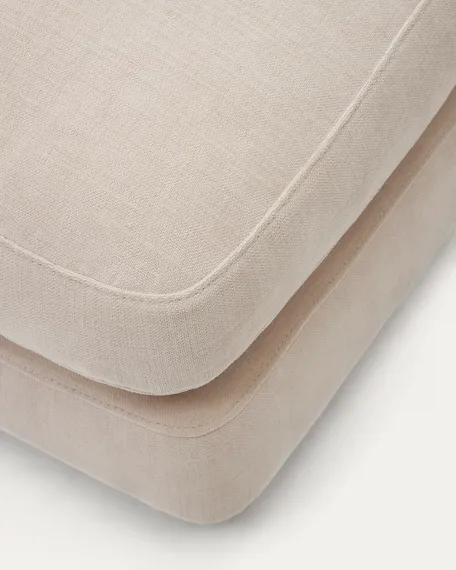 Пуф Gala 90x90 см, бежевый