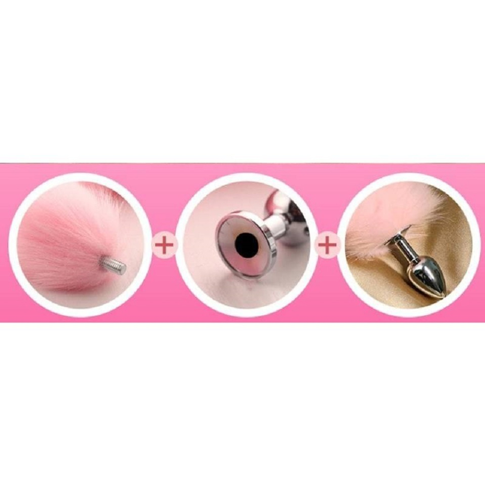 Набор игровой Кошечка с длинным хвостом белый