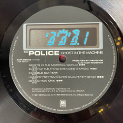 Винтажная виниловая пластинка LP The Police Ghost In The Machine (Japan 1981)