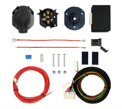 Фаркоп AvtoS TY 50 для Toyota Land Cruiser Prado J120 2003-2009, J150 2009- с универсальной электрикой Smart(блок) (паспорт и сертификат в комплекте)