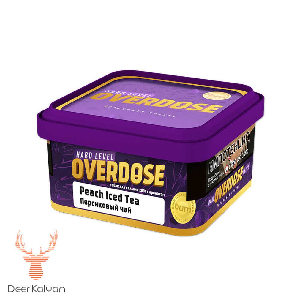 Overdose &quot;Peach Iced Tea&quot; (Холодный Персиковый Чай) 200 гр.