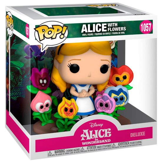 Фигурка Funko POP! Deluxe Alice in Wonderland 70th - Alice w/Flowers 55733 (1057)