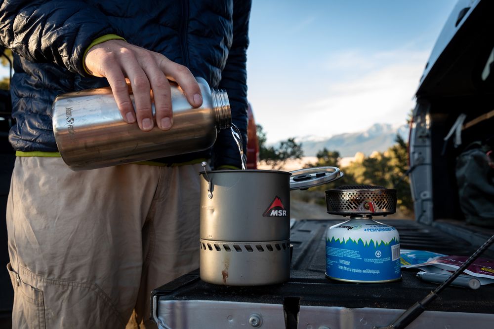 Бутылка Klean Kanteen Wide 64oz (1900 мл) Brushed Stainless