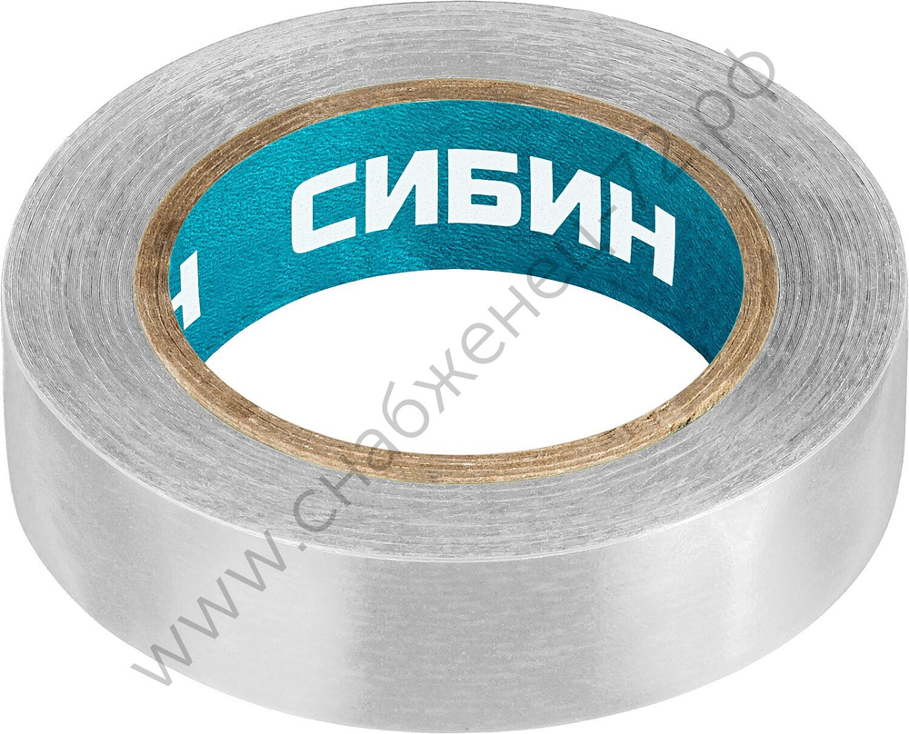 СИБИН 15 мм х 10 м, Изоляционная лента пвх белая (1235-8)