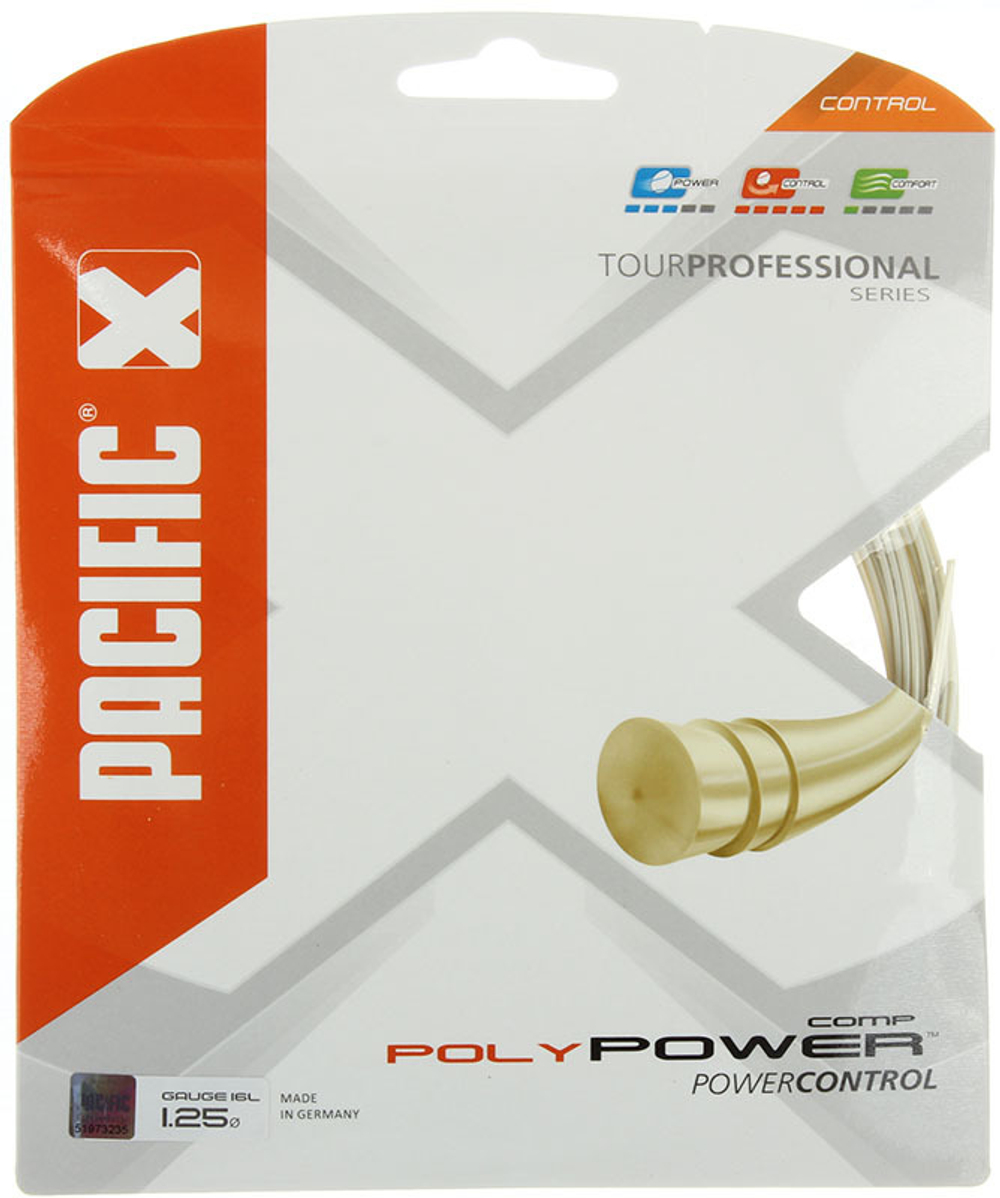 Теннисные струны Pacific Poly Power Comp (12,2 m)