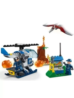 Конструктор Динозавры Побег птеранодона 96 деталей 10918