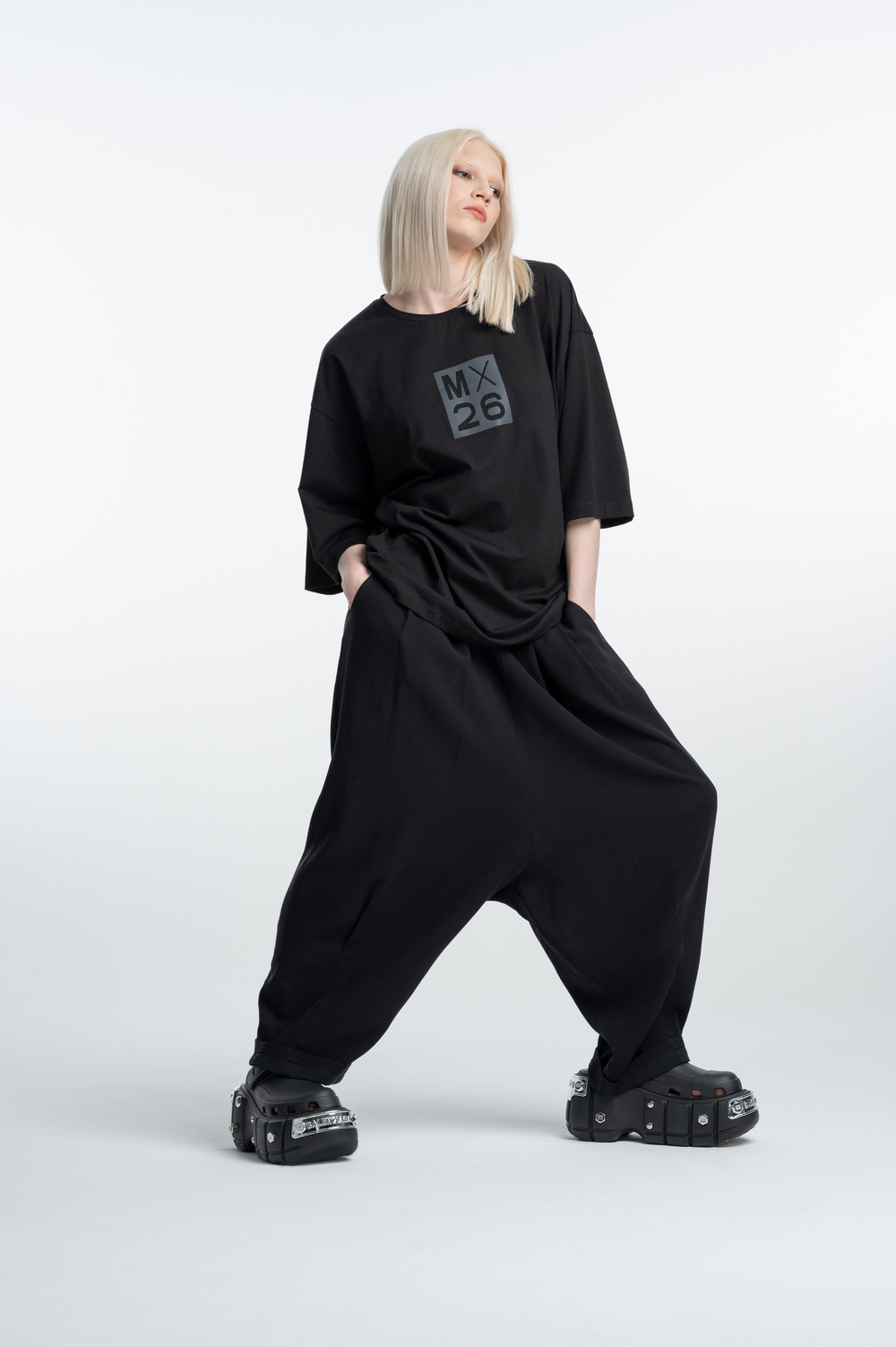 Футболка oversize из легкого трикотажа