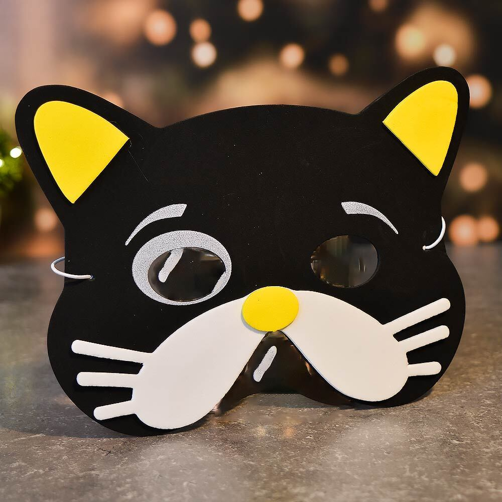 Маска карнавальная "Котик Тимоша"