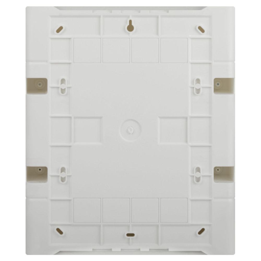 Корпус пластиковый навесной ЭРА TREND ЩРН-П-24 IP41 прозрачная крышка белый | Корпуса пластиковые