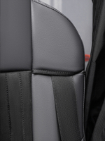 Чехлы Люкс КамАз 5490 K4 с 2014 года (экокожа, черный, черная вставка)