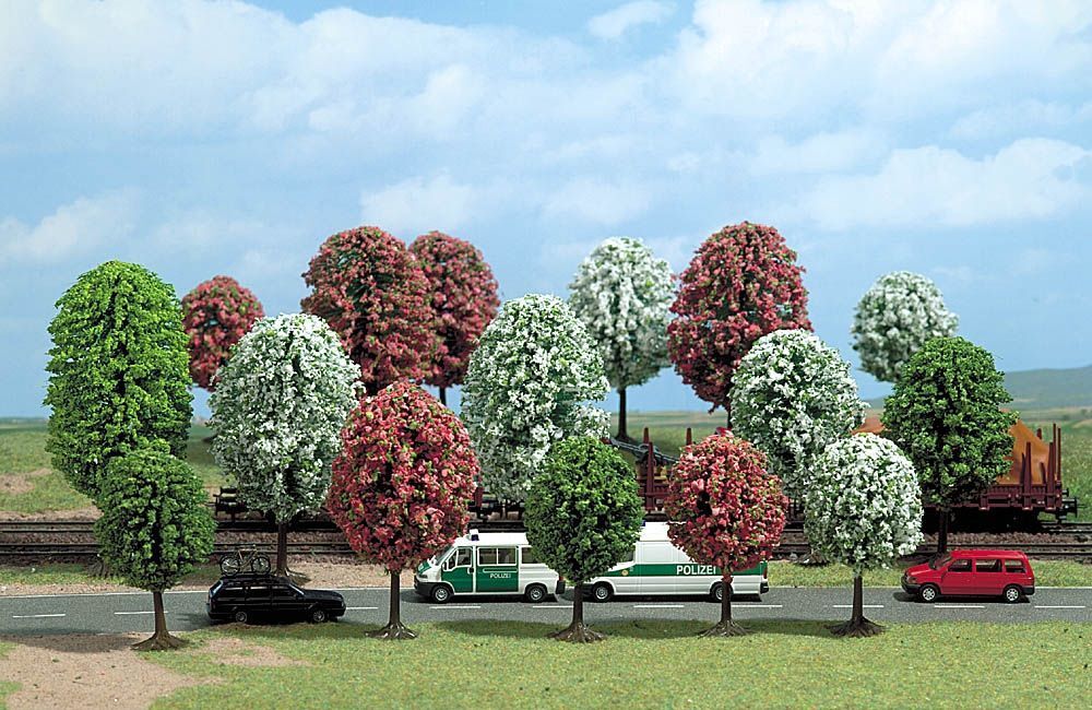 Цветущие деревья 70 - 125 мм, 16 шт