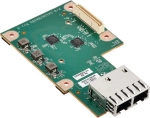 Сетевой адаптер Quanta 1HY9ZZZ096Q, 1Гбит/с, RJ-45, Intel i357-T2, черный