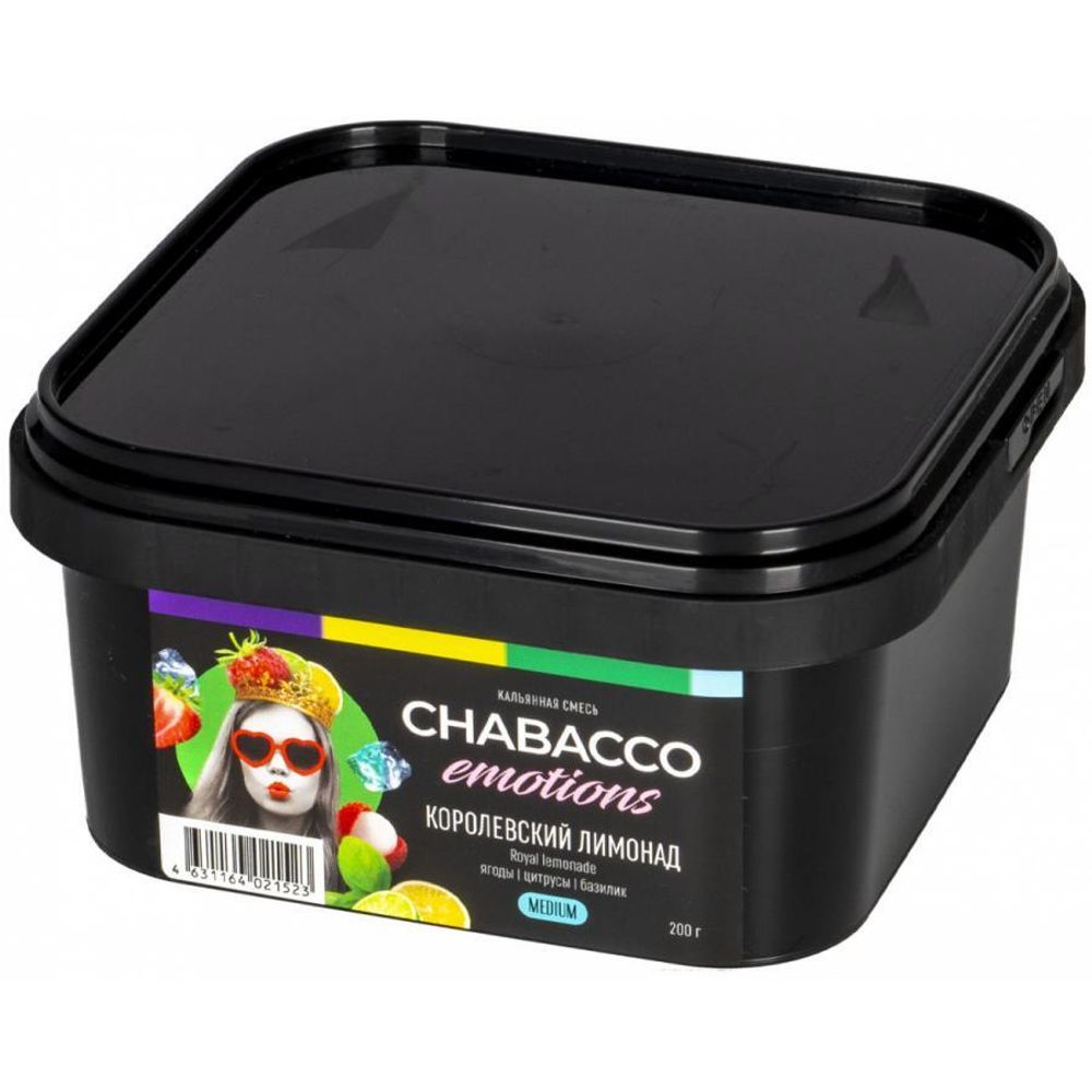 Chabacco Emotions MEDIUM - Royal Lemonade (200г)