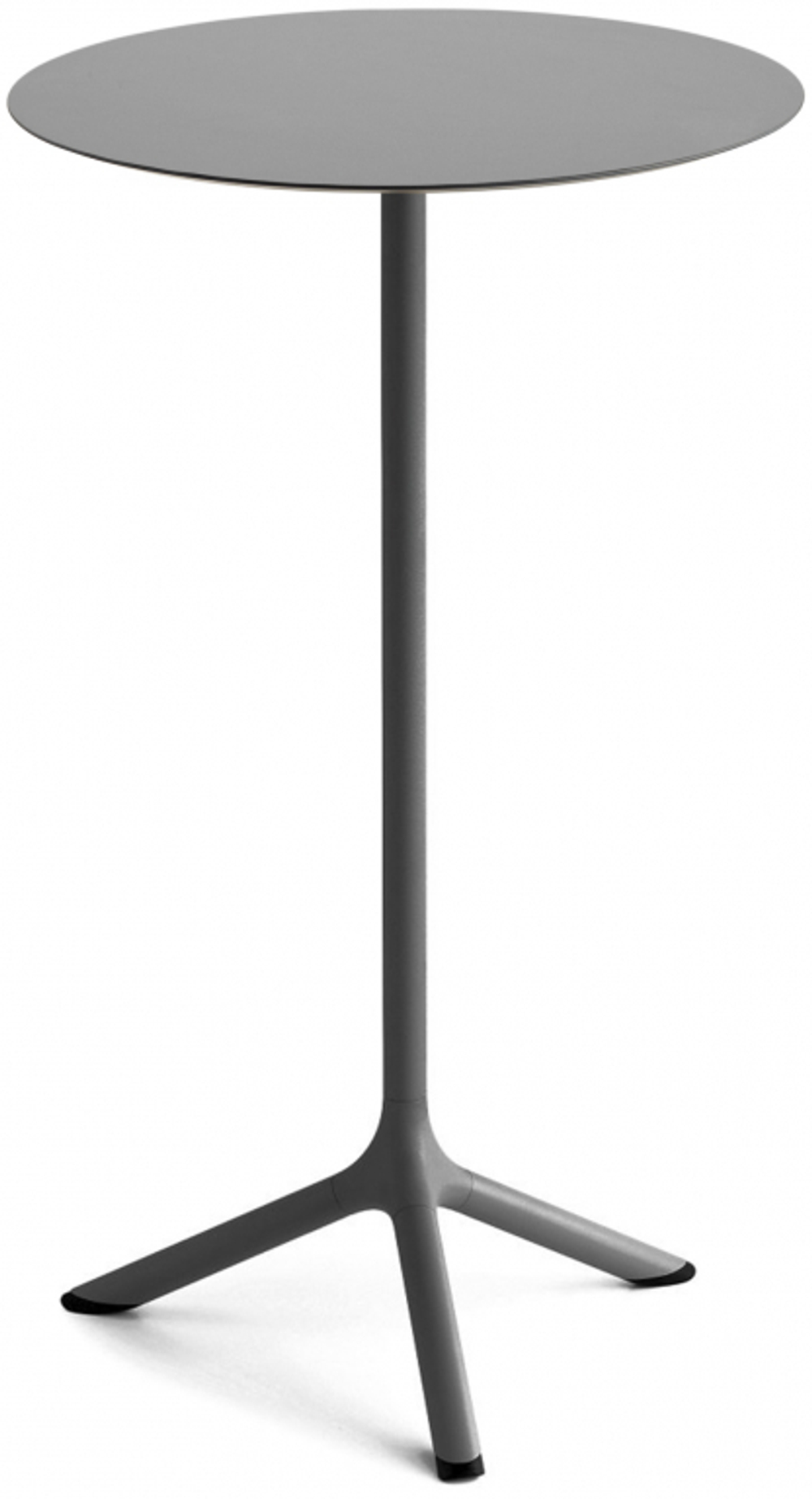 Стол ламинированный барный Scab Design Tripe, антрацит, светло-серый