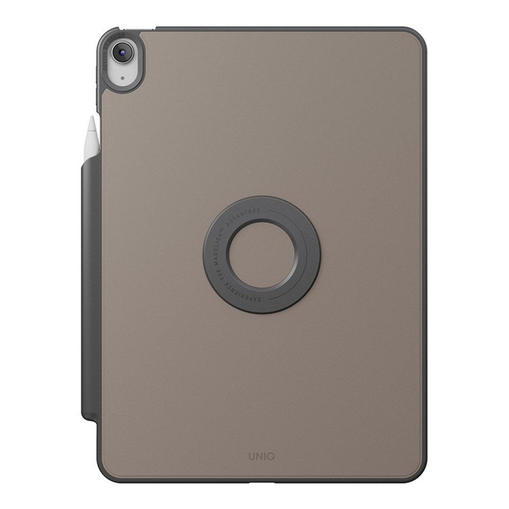 Uniq для iPad Air 11 (2024/25) чехол ROVUS SnapMount Magnetic 360 Rotating Detachable Flint Grey