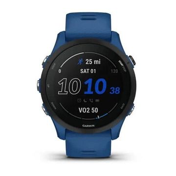 Умные часы Garmin FORERUNNER 255 с синим ремешком