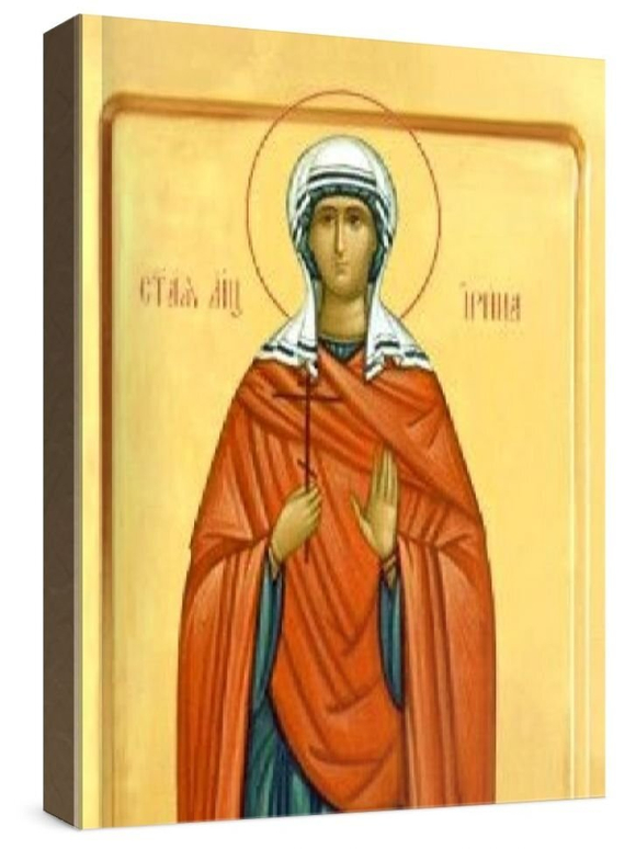 Ирина Коринфская (рукописная икона)