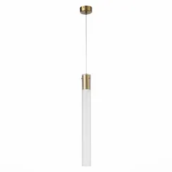utsenka-SL1229.313.01 Подвес ST-Luce Латунь/Прозрачный GU10 1*5W ТЕРНИ