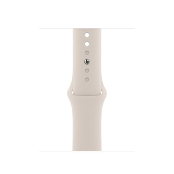 Умные часы Apple Watch Series SE Gen 2 40 мм из алюминия цвета «сияющая звезда», спортивный ремешок «сияющая звезда» (S/M 130–180mm)