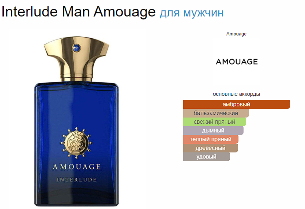 Amouage Interlude Man 100ml (duty free парфюмерия)