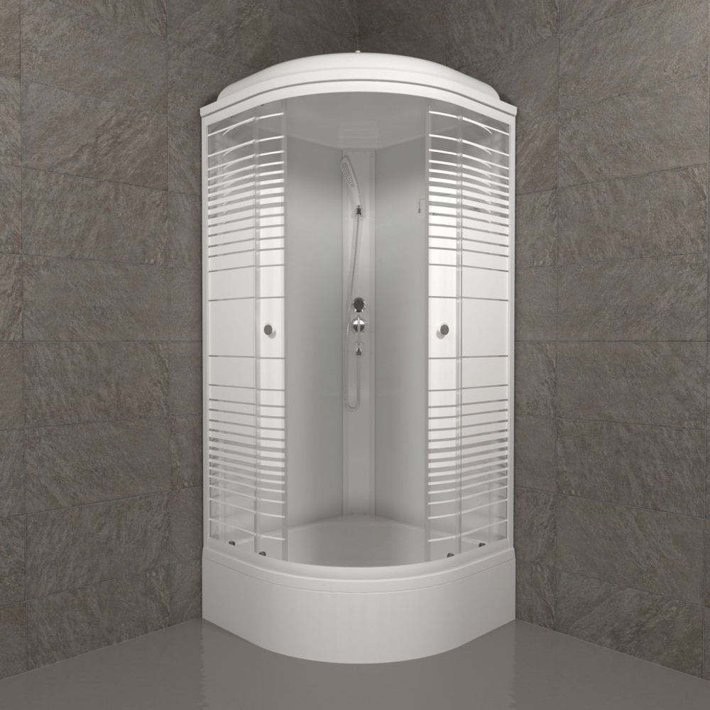 Душевая Кабина Triton Полосы 90*90 В (ДН4)