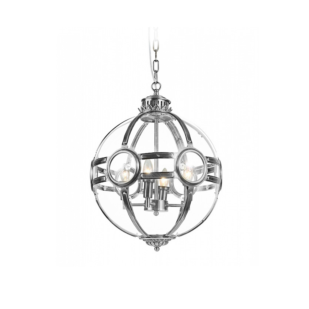 Люстра Hagerty 3 nickel