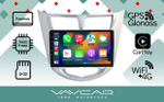 Магнитола для Hyundai Solaris (рамка серебро) 2010-2016 - Vaycar VA23-0067 на Android 13, 8-ядер, 4G SIM-слот