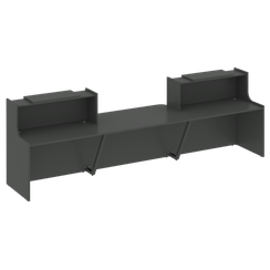 Onix Ресепшн O.R-K-18 Антрацит 3790*766*1187