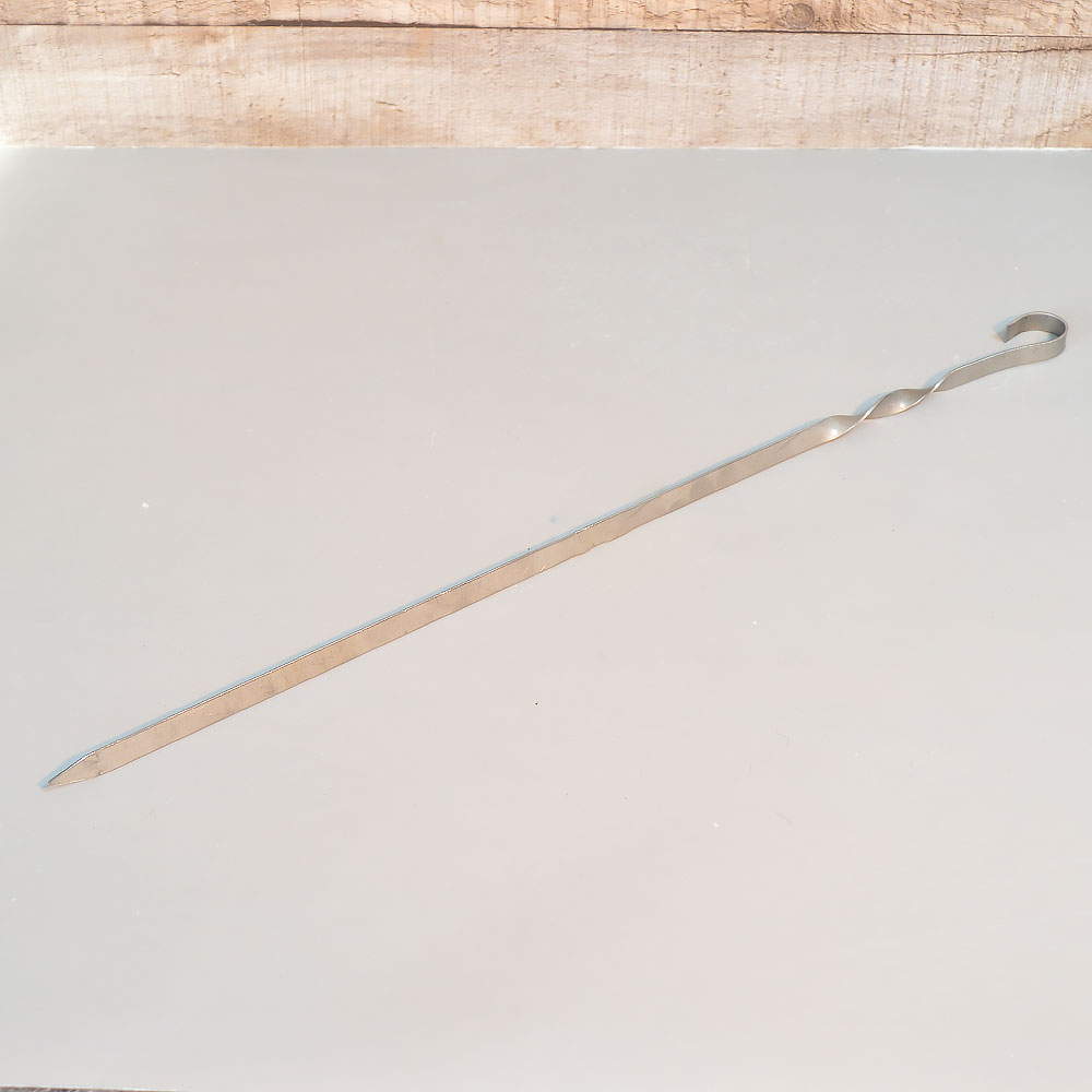 Шампур плоский 500*10*1,5мм нерж