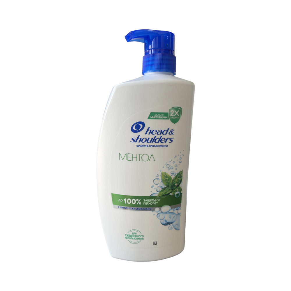 Шампунь "Head&Shoulders" с дозатором МЕНТОЛ  1000мл