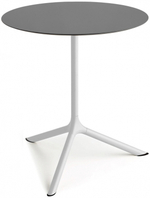 Стол ламинированный обеденный складной Scab Design Tripe Maxi Folding, белый, антрацит