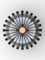 Радиатор ZT-D159H150 29811