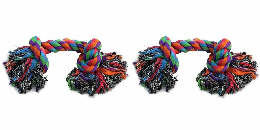 Игрушка для собак Веревка 2узла,180мм