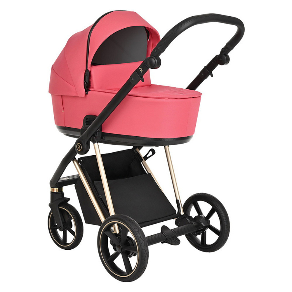 Детская коляска Roan Sol Luxury 2 в 1 RSL/4040 Viva Magenta/Gold