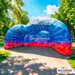 Надувная сцена для города «Любимый праздник», 10,5×5×5,7 м