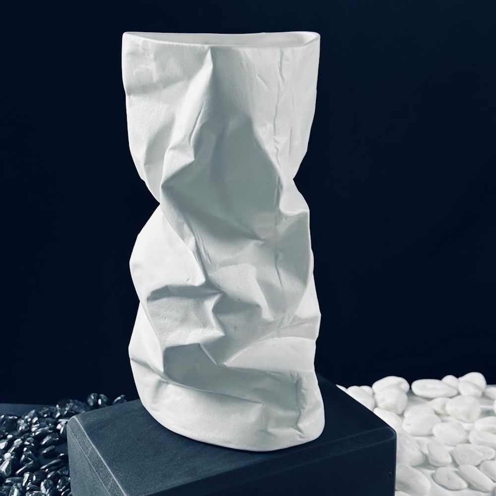 Lenardi 135-042 Ваза 40см ЭФИОПИЯ в под.уп.(х4)Фарфор