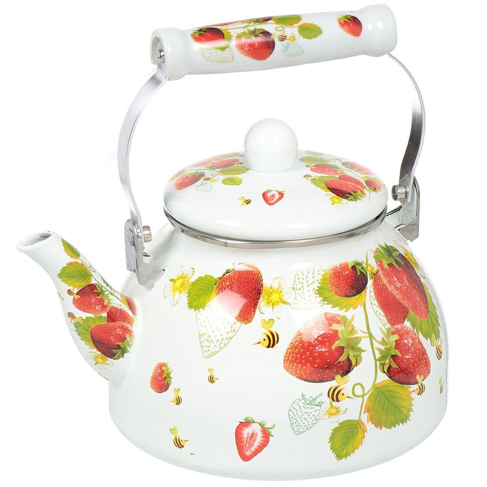 Чайник сталь, эмал, 2.5 л, Appetite, Верано, FT5-2,5-VR