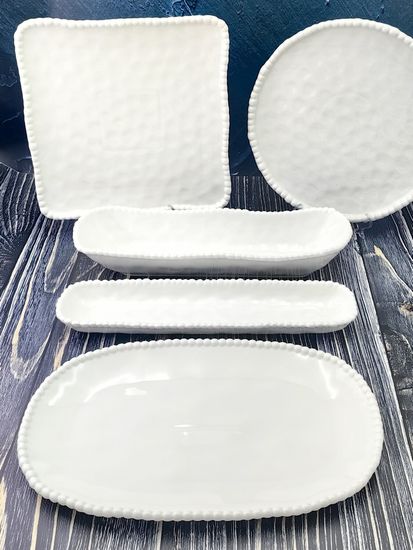 Блюдо 2-х ярусное, этажерка Бусины