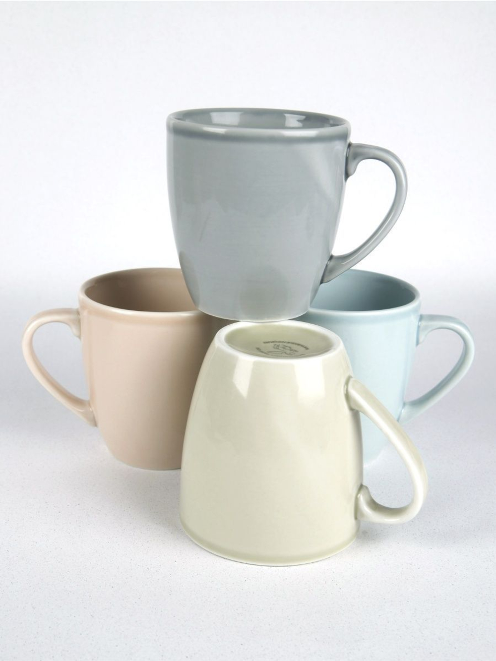 Кружки парные набор Башкирский фарфор, 270 мл, 2 шт, фарфор, цвет, для кофе и чая