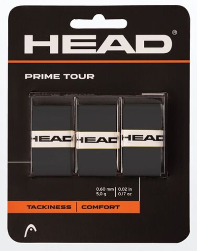 Теннисные намотки Head Prime Tour 3P - black
